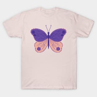 Pink and purple butterfly T-Shirt